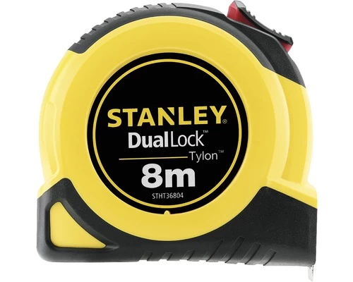 STANLEY Rolmaat Tylon Dual Lock 8 M 4 STANLEY Rolmaat Tylon Dual Lock 8 M - Afbeelding 2