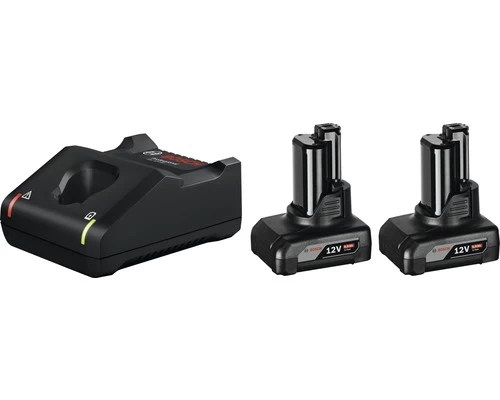 BOSCH Professional Accu Starterset 12V (2x Accu 12V/6,0Ah + Lader) 3 BOSCH Professional Accu Starterset 12V (2x Accu 12V/6,0Ah + Lader)