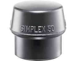 HALDER Hamerkop Voor Simplex Kunststof Hamers Ø 40 Mm Rubber