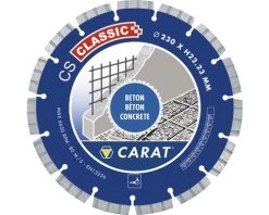 CARAT Cirkelzaagblad Beton Ø 230x22,23 Mm CSC