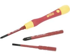 WIHA Fijnschroevendraaierset PicoFinish SlimVario Electric, 4-delig -Elektrisch Gereedschap Winkel DV 8 10394866 05 4c NL 20210121194751
