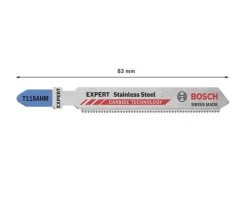 BOSCH Decoupeerzaagblad T 118 AHM Expert Stainless Steel, 3 Stuks -Elektrisch Gereedschap Winkel DV 8 10400585 01 4c DE 20210206214650