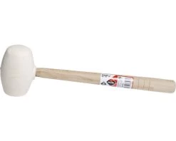 RUBI Rubber Hamer Rond 250 Gram Wit