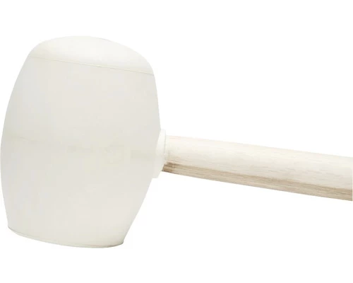 RUBI Rubber Hamer Rond 500 Gram Wit 3 RUBI Rubber Hamer Rond 500 Gram Wit