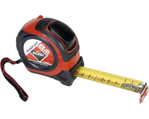 RUBI Rolmaat Rubiflex 8 Meter 3 RUBI Rolmaat Rubiflex 8 Meter