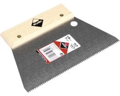 RUBI Lijmkam Driehoekig 18 Cm (3x3 Mm) Staal