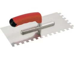 KAUFMANN Plakspaan RVS Getand 8 X 8 Mm Met Softgrip