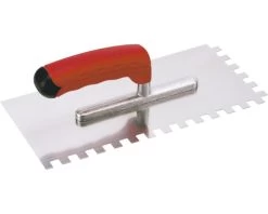 KAUFMANN Plakspaan RVS Getand 10 X 10 Mm Met Softgrip