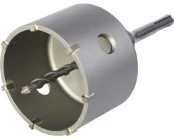 WOLFCRAFT Holle Boorkroon HM Ø 83 Mm Met Spandoorn SDS-plus