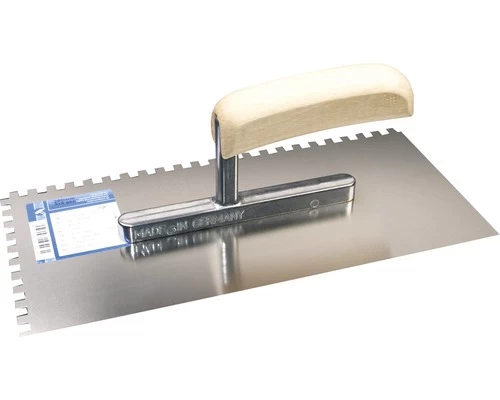 HAROMAC Lijmspaan 6x6 Mm Getand RVS, 280 Mm 3 HAROMAC Lijmspaan 6x6 Mm Getand RVS, 280 Mm