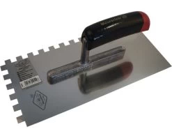 MAURERLOB Lijmspaan 10x10 Mm Getand 28x13 Cm RVS