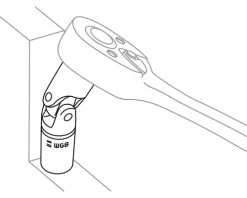 WGB Kruiskoppeling 1/2" 73 Mm 5 WGB Kruiskoppeling 1/2" 73 Mm -Elektrisch Gereedschap Winkel DV 8 8415980 02 4c DE 20120822084751