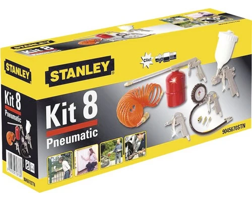 STANLEY Luchtgereedsschapset 8 Delig. 4 STANLEY Luchtgereedsschapset 8 Delig. - Afbeelding 2